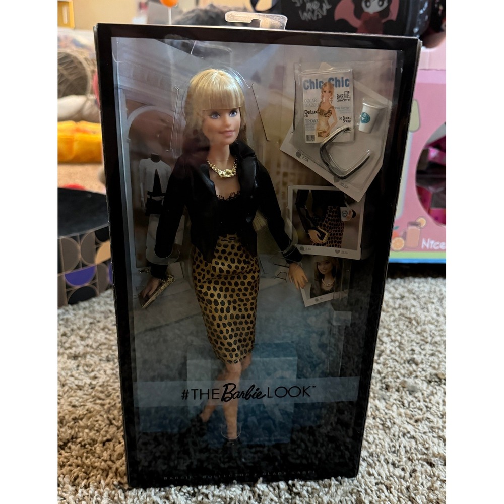 Mattel #The Barbie Look-Barbie Collector-Black Label Doll (NWT)